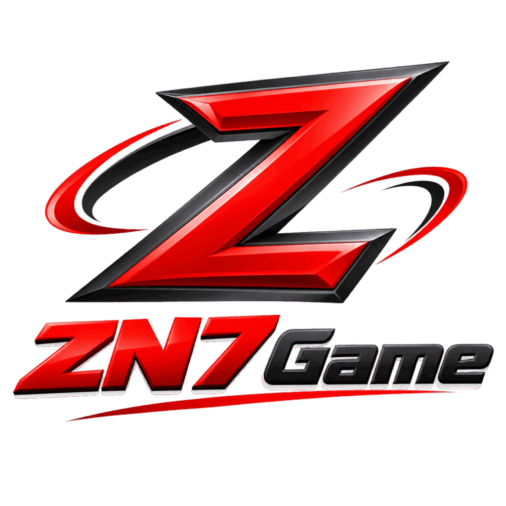 ZN7 Game 2026 app interface with modern gaming graphics and mobile entertainment features.